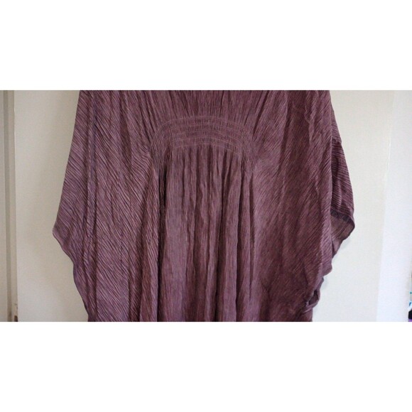 Women's Torrid Light Weight Woven Rauna Rose Taupe Kimono, One Size (Plus) - Picture 9 of 12